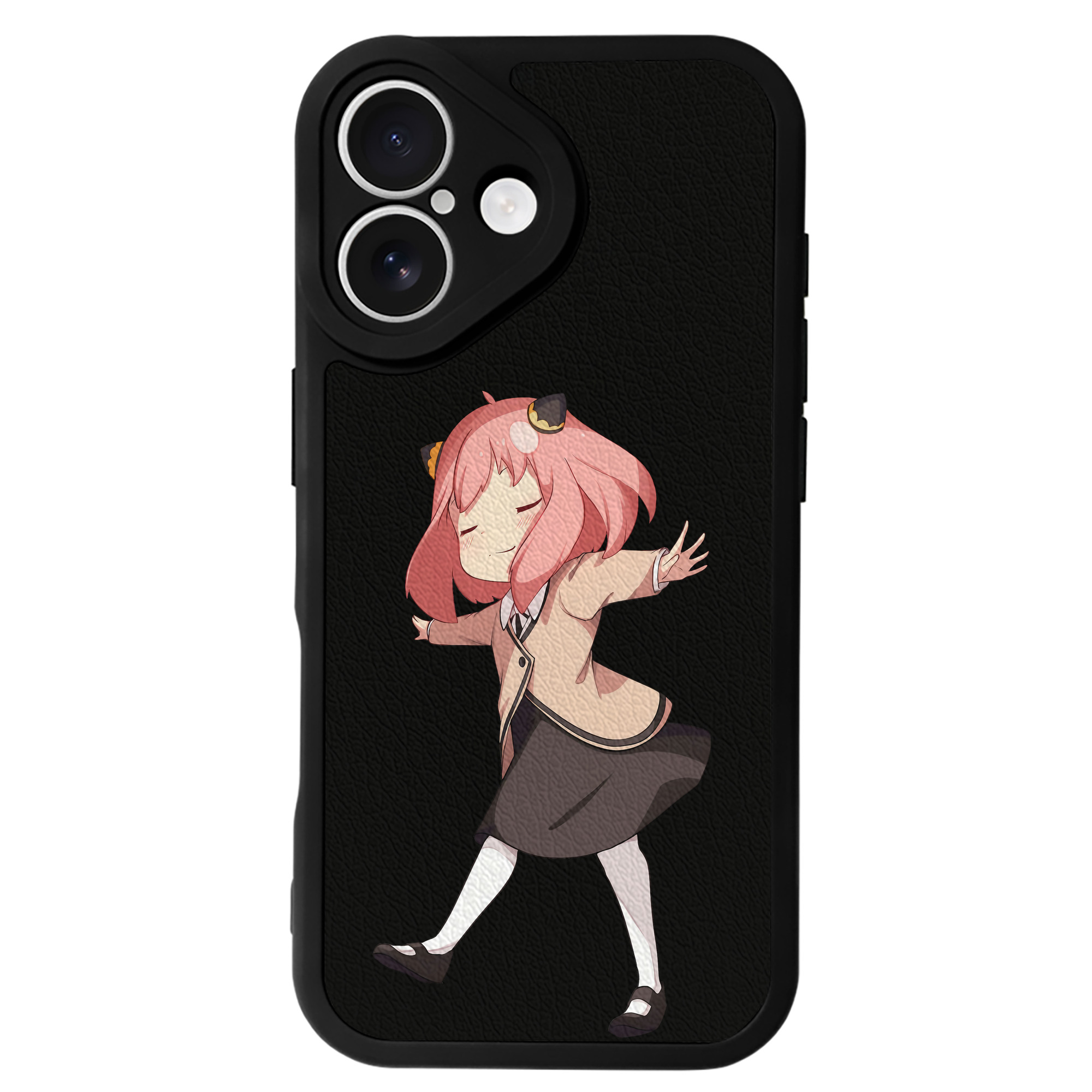 （画像用） SPY×FAMILY间谍家家酒 【iPhone 16シリーズ対応】シリコンスマホケース（レザー調） 材質：シリコン